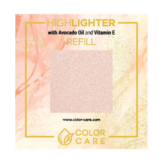 Веганский хайлайтер - сменный блок - Color Care Peach, 8 гр