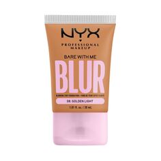Тональный крем для лица «золотой свет» Nyx Professional Makeup Bare With Me Blur Tint, 30 мл