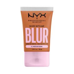 Тональный крем для лица средней темной окраски Nyx Professional Makeup Bare With Me Blur Tint, 30 мл