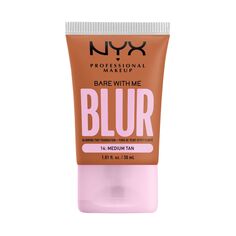 Тональный крем для лица среднего загара Nyx Professional Makeup Bare With Me Blur Tint, 30 мл