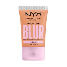 Тональный крем для золотого лица Nyx Professional Makeup Bare With Me Blur Tint, 30 мл