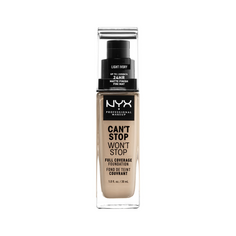 Тональный крем для лица цвета слоновой кости Nyx Professional Makeup Cant&apos; Stop Won&apos;T Stop, 30 мл