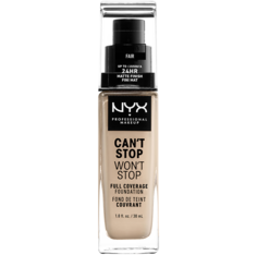 Тональный крем для светлого лица Nyx Professional Makeup Can&apos;T Stop Won&apos;T Stop, 30 мл