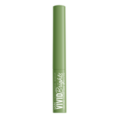 Кисть для подводки глаз призрачно-зеленого цвета Nyx Professional Makeup Vivid Brights, 3,5 мл