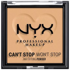Матирующая пудра для лица 05 золотой Nyx Professional Makeup Can&apos;T Stop Won&apos;T Stop, 6 гр