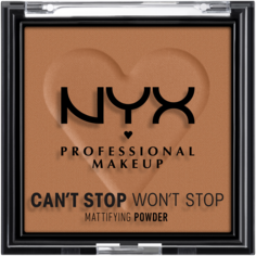 Матирующая пудра для лица 08 мокко Nyx Professional Makeup Can&apos;T Stop Won&apos;T Stop, 6 гр