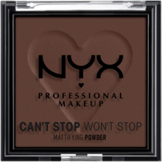 Матирующая пудра для лица 10 насыщенная Nyx Professional Makeup Can&apos;T Stop Won&apos;T Stop, 6 гр