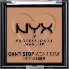 Матирующая пудра для лица 07 карамель Nyx Professional Makeup Can&apos;T Stop Won&apos;T Stop, 6 гр