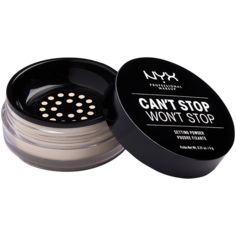 Фиксирующая пудра для лица легкая Nyx Professional Makeup Can&apos;T Stop Won&apos;T Stop, 6 гр