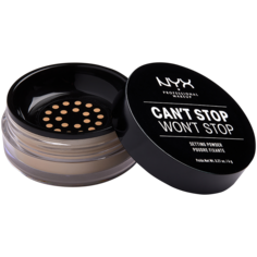 Фиксирующая пудра для лица средняя Nyx Professional Makeup Can&apos;T Stop Won&apos;T Stop, 6 гр