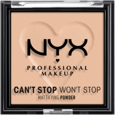 Матирующая пудра для лица 03 легкая средняя Nyx Professional Makeup Mattifying, 6 гр