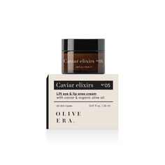 Крем-лифтинг для области глаз и губ с икрой и органическим оливковым маслом Olive Era Caviar Extract, 20 мл