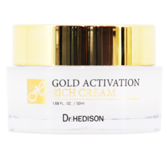Крем для лица с 24-каратным золотом Dr.Hedison Gold Activation, 50 мл