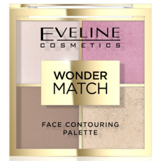 Палетка для контуринга лица Eveline Cosmetics Wonder Match, 10 гр