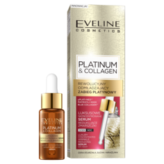 Роскошная концентрированная сыворотка для лица Eveline Cosmetics Platinum &amp; Collagen, 18 мл