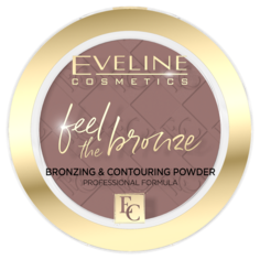 Бронзатор для лица 02 шоколадный торт Eveline Cosmetics Feel The Bronze, 5 гр