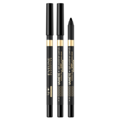 Водостойкий гель-карандаш для глаз черный Eveline Cosmetics Variété, 9 мл