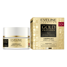 Крем-лифтинг для лица 50+ Eveline Prestige Gold Peptides, 50 мл