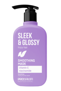 Разглаживающая маска для волос Prosalon Sleek&amp;Glossy, 375 мл