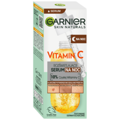 Осветляющая сыворотка для лица на ночь Garnier Vitamin C, 30 мл
