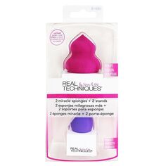 Набор: спонжи для макияжа Real Techniques Miracle Sponges Set, 2 шт