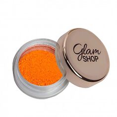Неоново-оранжевые рассыпчатые тени для век Glam Shop, 5 мл