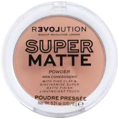 Пудра для лица средний загар Revolution Makeup Super Matte, 7,5 гр