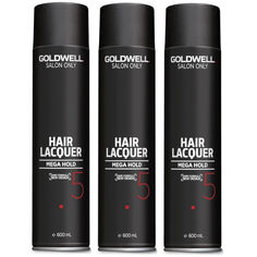 Набор: суперсильный лак для волос Goldwell Salon Only Hair, 3х600 мл