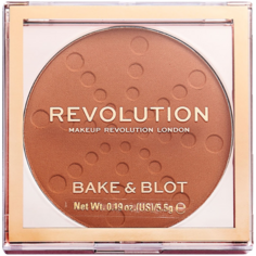 Апельсиновая пудра для лица Revolution Makeup Bake &amp; Blot Orange, 5,5 гр
