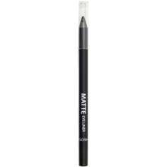 Матовый карандаш для глаз водостойкий 002 матовый черный Gosh Matte, 1,2 гр Gosh!