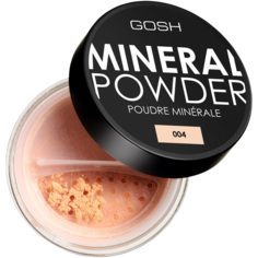 Рассыпчатая пудра для лица натуральная 004 Gosh Mineral Powder, 8 гр Gosh!