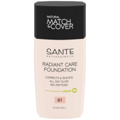 Осветляющий тональный крем для лица Sante Radiant Care, 30 гр