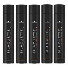 Набор: очень сильный лак для волос Schwarzkopf Professional Silhouette Super Hold, 5x750 мл