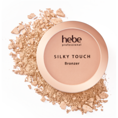 Бисквитный бронзатор для контурирования и моделирования лица Hebe Professional Silky Touch Bronzer, 10 гр