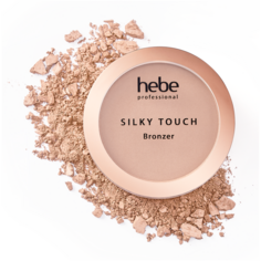 Капучино-бронзатор для контурирования и моделирования лица Hebe Professional Silky Touch Bronzer, 10 гр