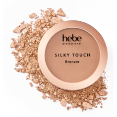 Бронзатор для контурирования и моделирования лица Hebe Professional Silky Touch Bronzer, 10 гр