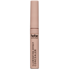 Осветляющий консилер для лица телесный ванильный Hebe Professional Illuminating Effect Concealer, 7 мл