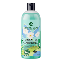 Бодрящий гель для душа с бетаином Herbal Care Green Tea, 500 мл