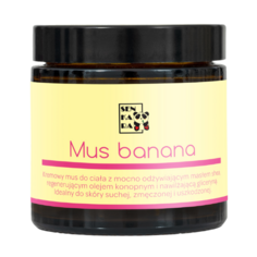 Натуральный мусс-масло для тела Senkara Mus Banana, 85 гр