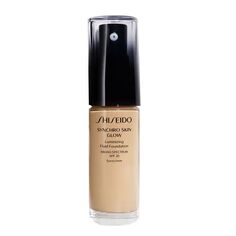 Жидкая тональная основа golden 4 spf20 Shiseido Synchro Skin Glow Luminizing Fluid Foundation, 30 мл