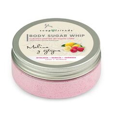 Пенка для мытья тела с сахаром малина и лимон Soap&amp;Friends Body Sugar Whip, 200 гр Soap&Friends