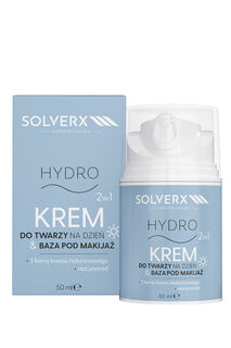Дневной крем для лица Solverx Hydro, 50 мл
