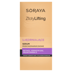 Укрепляющая сыворотка для лица против морщин 50+ Soraya Złoty Lifting, 30 мл