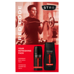 Набор: мужской дезодорант-спрей Str8 Red Code, 250 мл