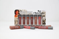 Набор: жидкая помада The Balm Meet Matte Hughes, 6x1,2 мл