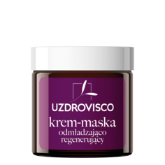 Крем-маска для лица омолаживающая и регенерирующая Uzdrovisco Czarny Tulipan, 50 мл