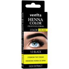 Крем-хна для бровей черная Venita Henna Color, 15 мл