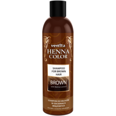 Шампунь-краситель для каштановых волос Venita Henna Color, 250 мл