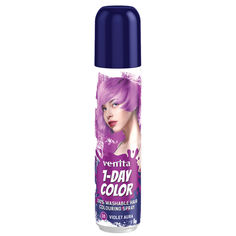 Спрей-краска для волос однодневная purple aura Venita 1-Day Color, 50 мл