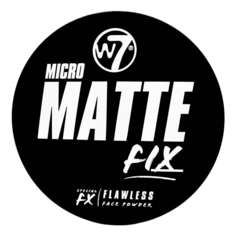 Полупрозрачная прессованная пудра для лица W7 Micro Matte Fix, 6 гр